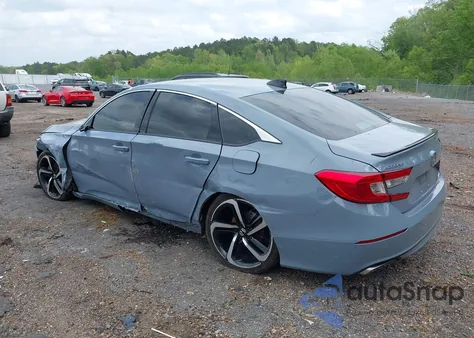 2022 Honda Accord Sport из США, поврежденный, VIN 1HGCV1F39NA092301